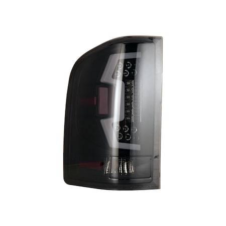 Renegade Led Taillight Sequential Turn Signal Black / Smoke CTRNG0666-BS-SQ